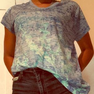 Colorful north face shirt